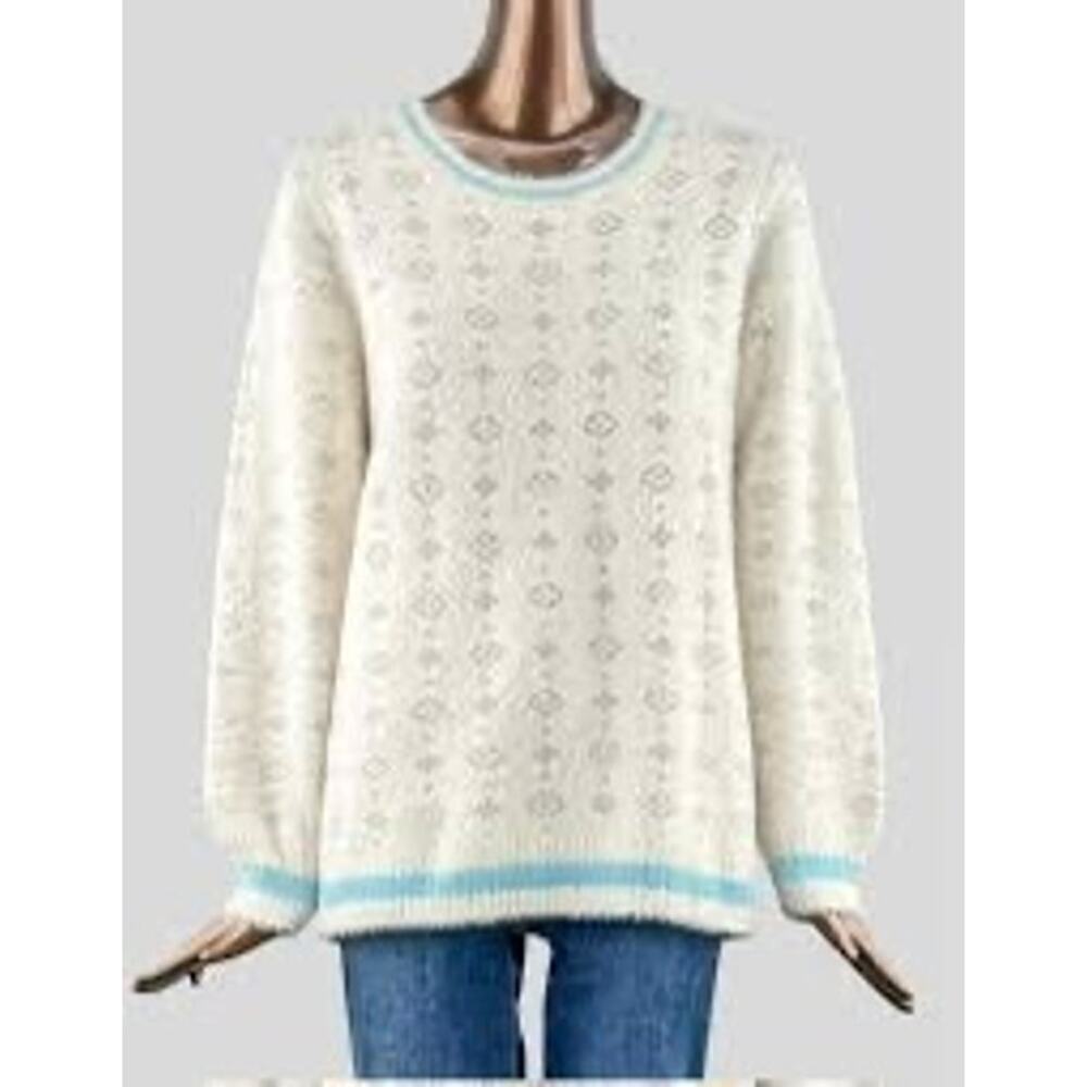 Torrid eyelash lurex pullover sweater womens plus 2XL